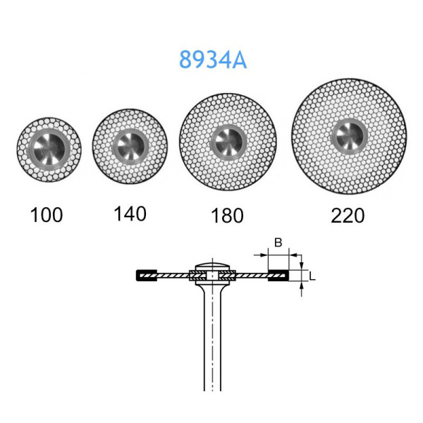 8934A-900-220 DISCO DIAMANTE
