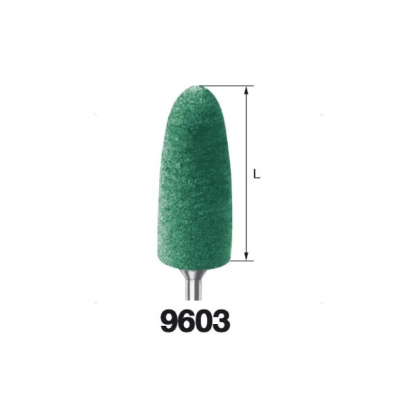 9603-104-100 PULIDOR VERDE ACRILICO 10u.