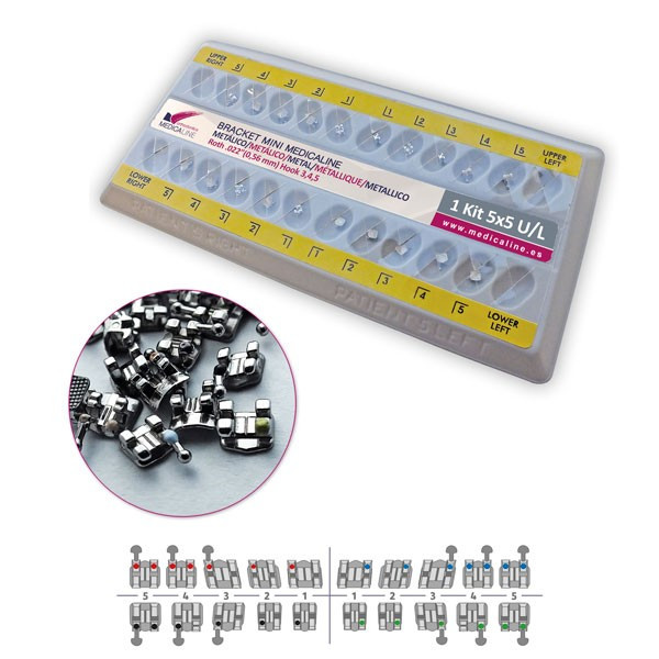 LF5620-82 KIT BRACK. GHIACCIO ZAFIRO ROTH 018 20un