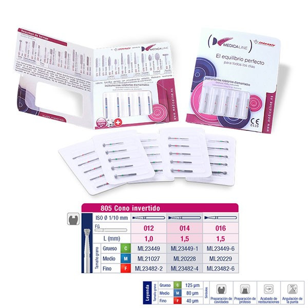 805M-014 FRESA FG DIAMANTE FIG 010 MEDIO 5 U.
