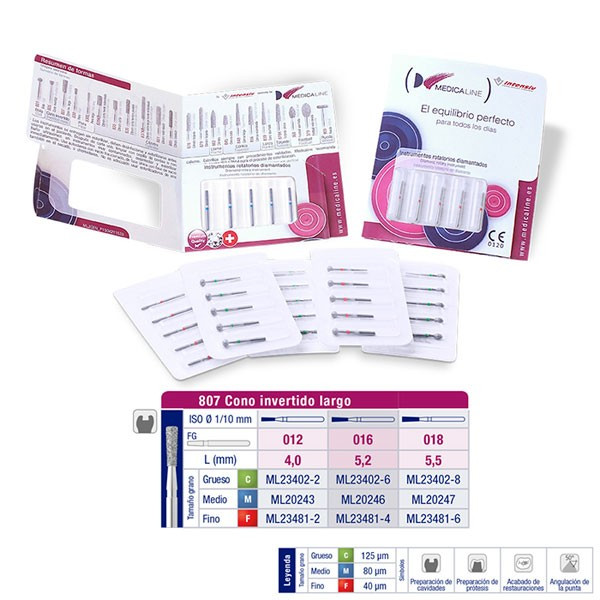 807M-016 FRESA FG DIAMANTE FIG 225 MEDIO 5 U.