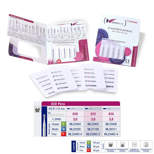830M-010 FRESA FG DIAMANTE FIG 233 MEDIO 5 U.