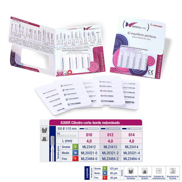 835KRM-012 FRESA FG DIAMANTE FIG 156 MEDIO 5 U.
