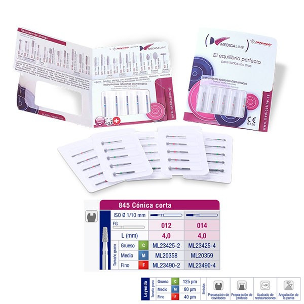 845M-012 FRESA FG DIAMANTE FIG 168 MEDIO 5 U.