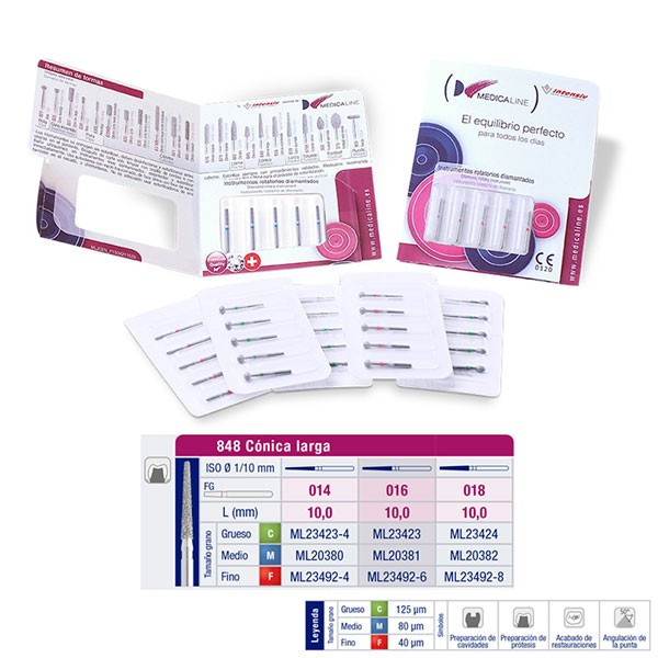 848M-014 FRESA FG DIAMANTE FIG 173 MEDIO 5 U.