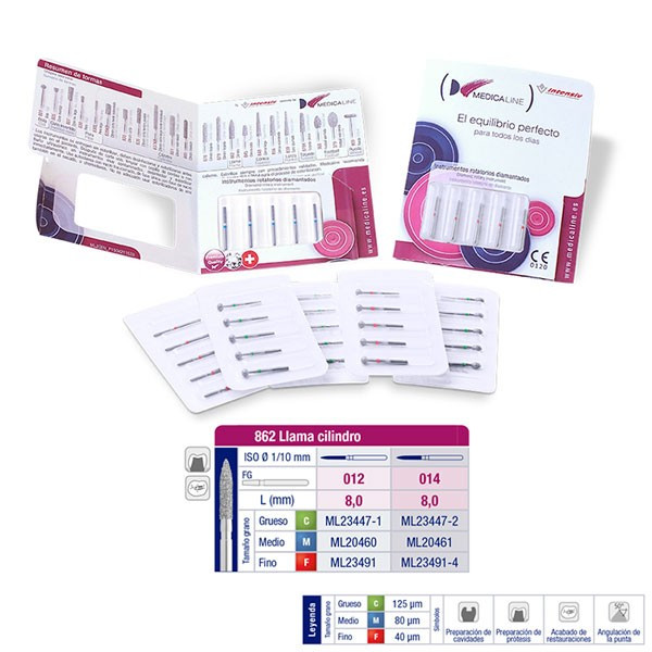 862M-012 FRESA FG DIAMANTE FIG 249 MEDIO 5 U.