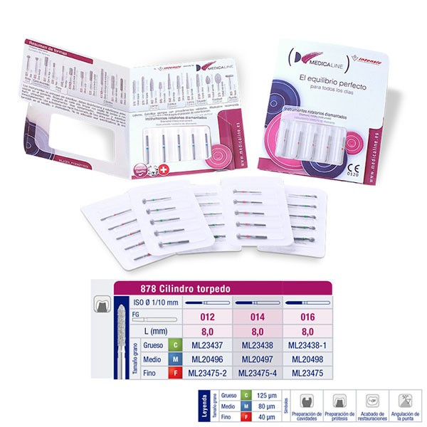 878M-014 FRESA FG DIAMANTE FIG 289 MEDIO 5 U.