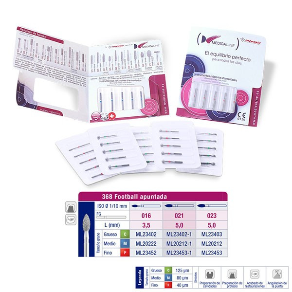368C-021 FRESA FG DIAMANTE FIG 257 GRUESO 5 U.