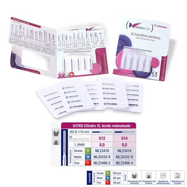 837KRC-014 FRESA FG DIAMANTE FIG 158 GRUESO 5 U.