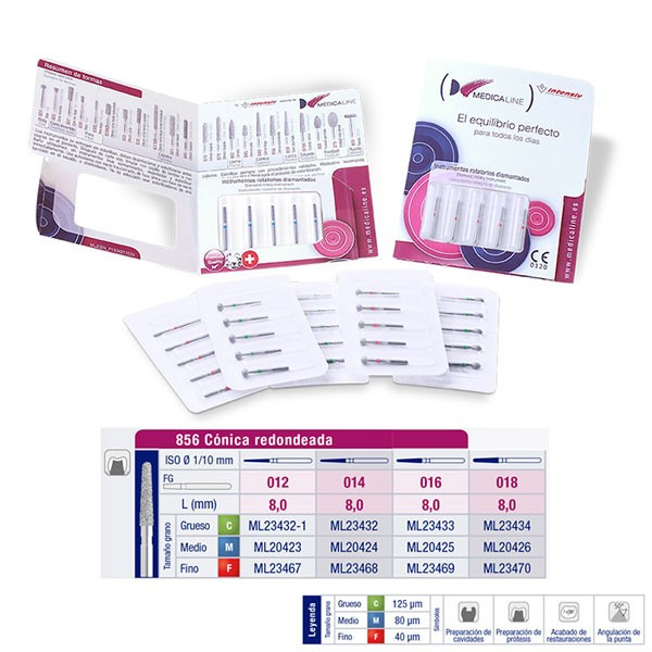 856C-016 FRESA FG DIAMANTE FIG 198 GRUESO 5 U.