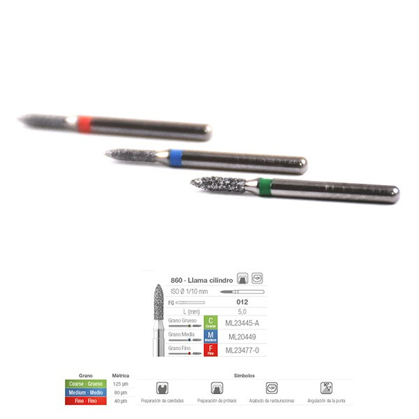 885C-014 FRESA FG DIAMANTE FIG 130 GRUESO 5 U.