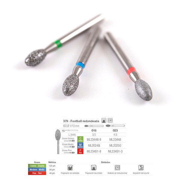 379C-018 FRESA FG DIAMANTE FIG 277 GRUESO 5 U.