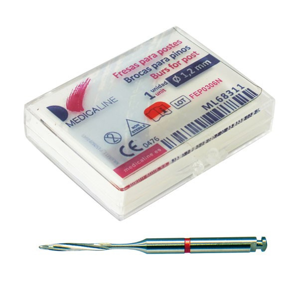 m-Post Glass FRESAS PERNO ENDO POST 1,2mm.
