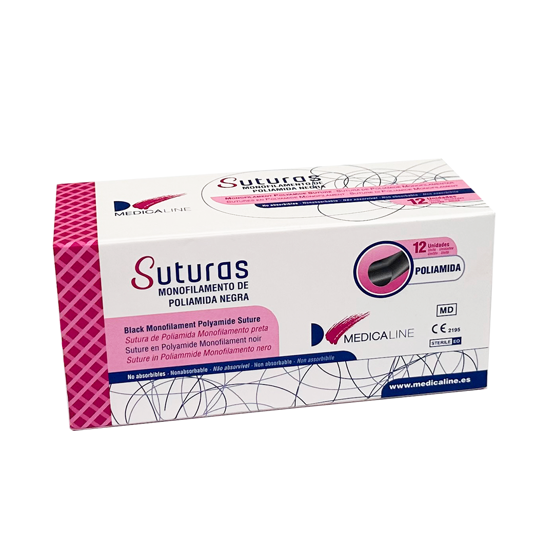 SUTURA SUPRAMID 3/8 CIRCULO 19mm. 4/0 12u.