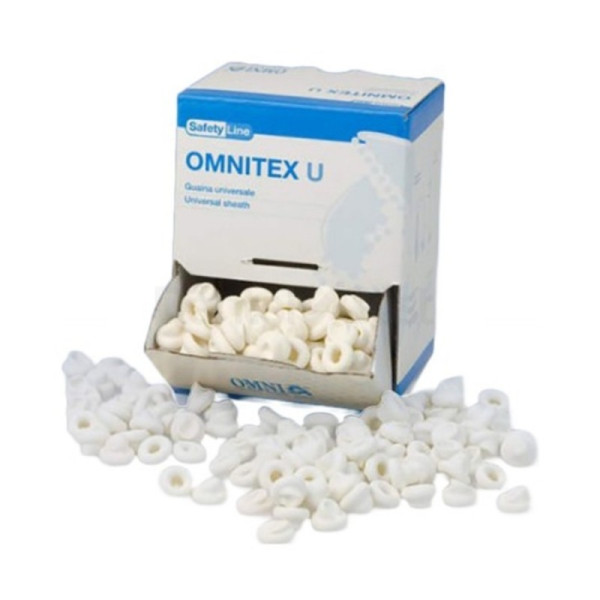 FUNDA CONICA OMNITEX C LATEX FREE VERDE NITRI 500u