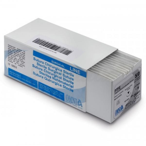 SUTURA PTFE 4/0 3/8 CIRCULO AG.16mm P.CORTANTE 12u