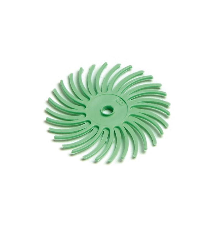DISCO SUNBURST DEDECO VERDE CLARO 22 MM.  (48 UN.)  1 MICRA