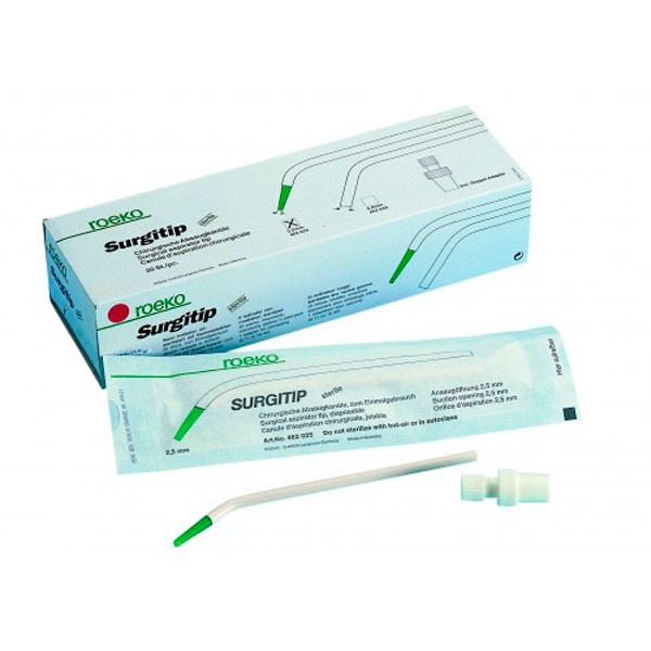 SURGITIP CANULA ASP. QUIRUR. 2,8mm 100u.
