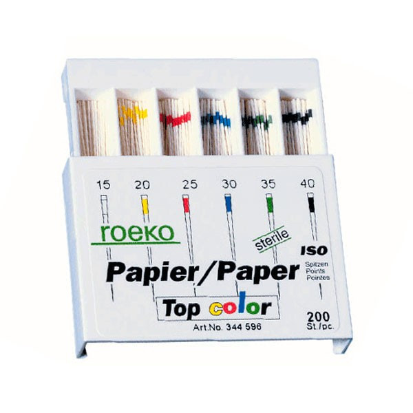 Puntas de papel N.15-40 - 200u
