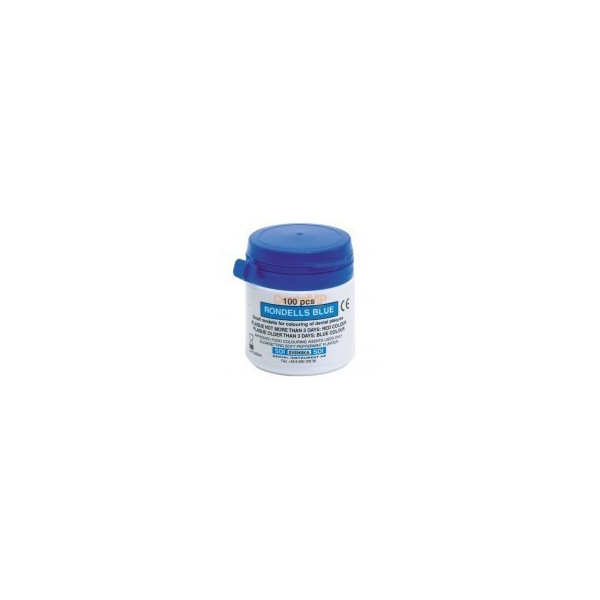 RONDELL AZUL INDIC. PLACA BACT.
