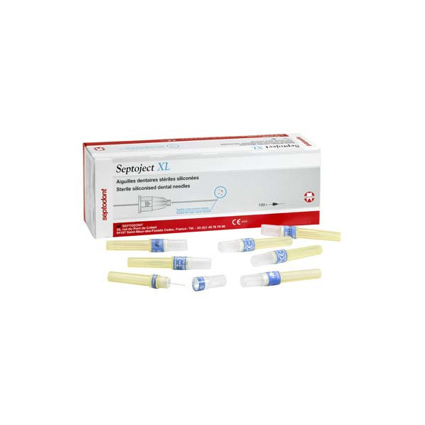 AGUJAS SEPTOJECT XL 27G 21 0,4x21mm 100u. (10974E)