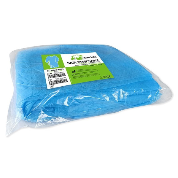 BATA AZUL L 120x140cm 20g PUÑO ELASTICO 10u.