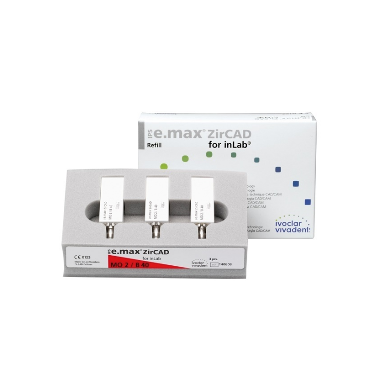 IPS e.MAX ZIRCAD INLAB MO 0 B65/3uds.