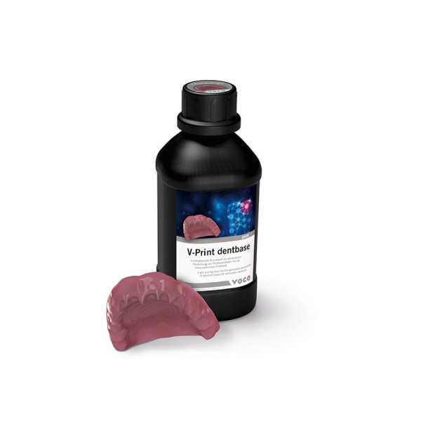 V-PRINT DENTBASE BOTTLE 1000g. PINK 6048